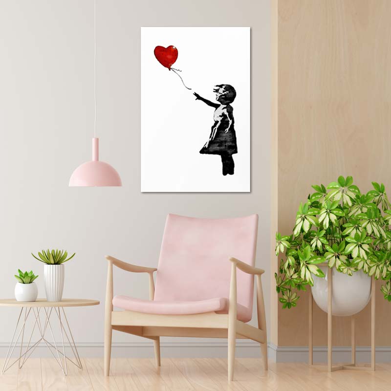Tableau "Espoir" de Banksy - TabloDéco.fr