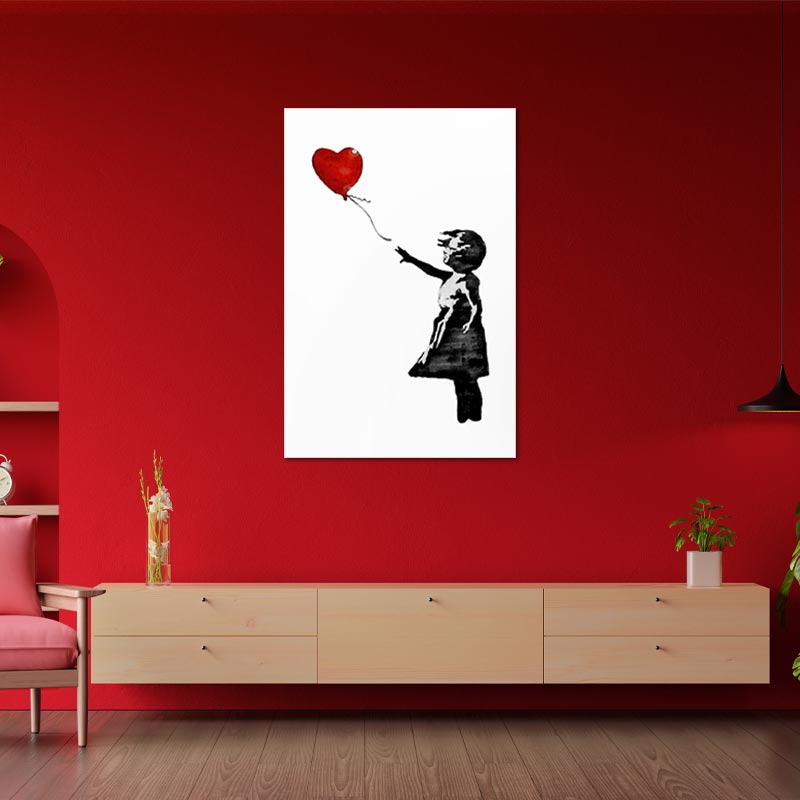 Toile décorative "Espoir" de Banksy - TabloDéco.fr