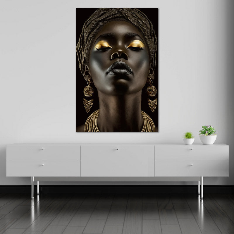 Tableau Femme Africaine Moderne - TabloDéco.fr
