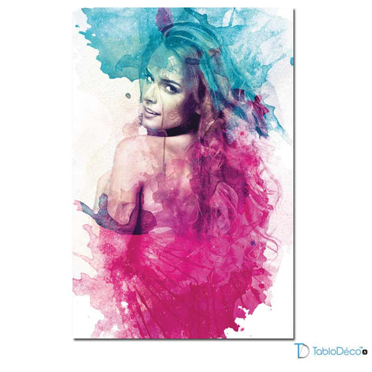 Tableau sur toile Femme de Dos