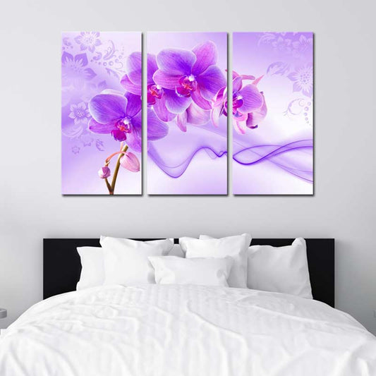acheter un Tableau Fleurs Violettes