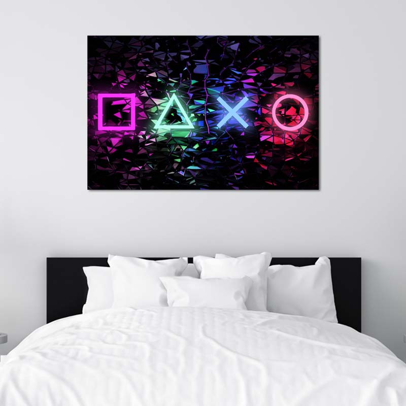 Toile imprimée Gaming Room - TabloDéco.fr