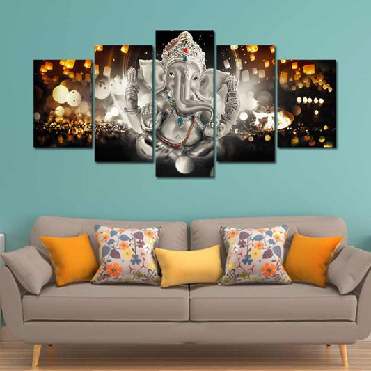 Tableau Décoratif du Dieu Ganesh