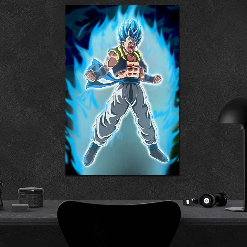 Tableau Gogeta Super Saiyan Blue