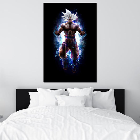 Tableau décoratif de Goku Ultra Instinct dragon ball super