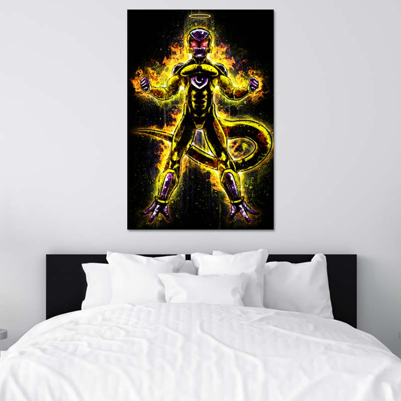 Tableau sur toile de Golden Freezer - DBS