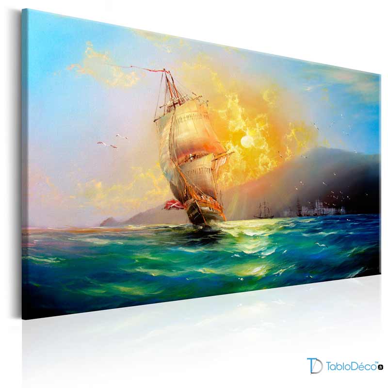 Tableau Impressionniste Bateau