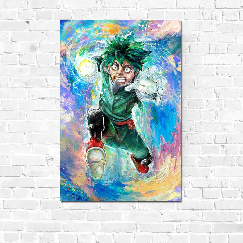 Tableau sur toile Izuku Midoriya My Hero Academia