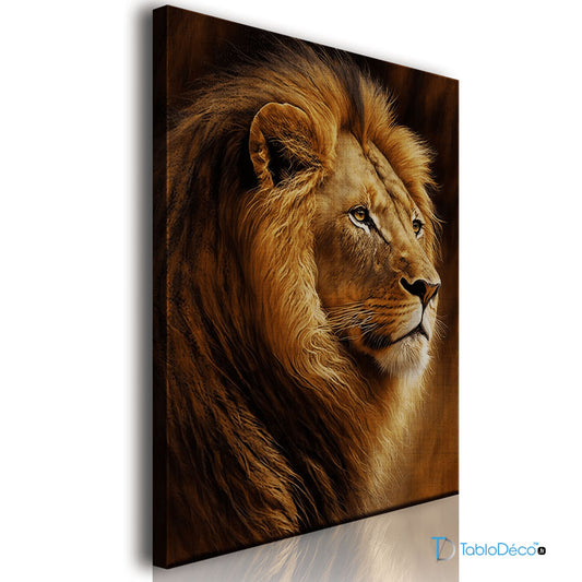 Acheter un Tableau d'un Lion Africain - TabloDéco.fr