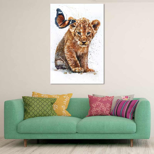 Tableau décoratif Lionceau