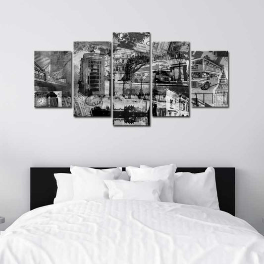 Tableau Londres Noir et Blanc