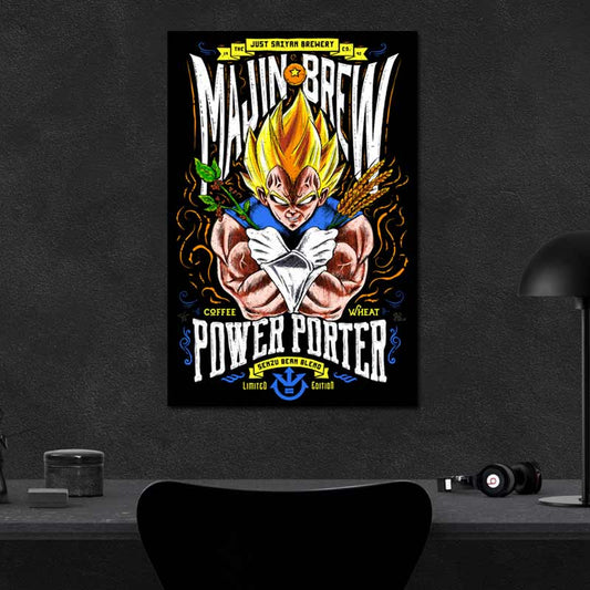 Tableau Majin Vegeta