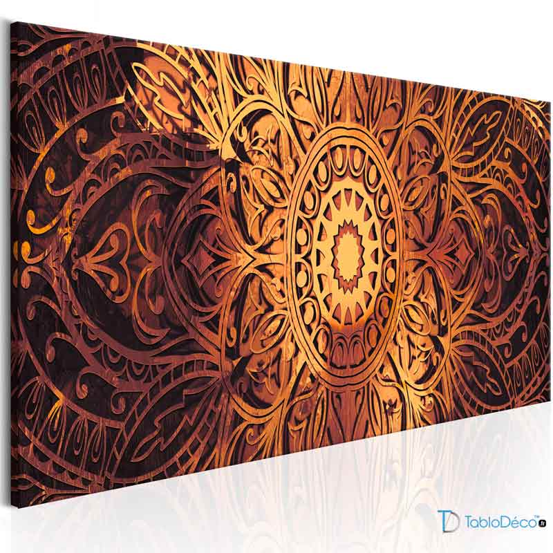 Acheter un Tableau Mandala Or