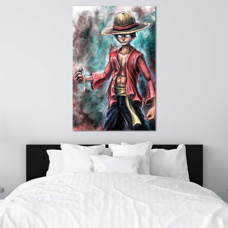 Tableau de décoration murale Manga One Piece