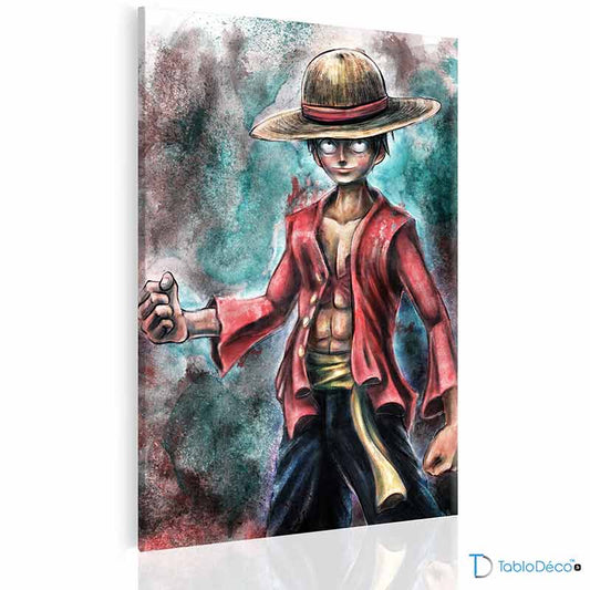 Tableau Manga Luffy de One Piece
