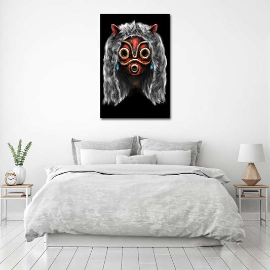 Tableau Masque Princesse Mononoké