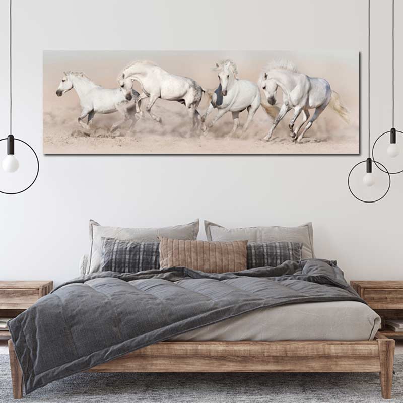 Toile imprimée Murale Chevaux