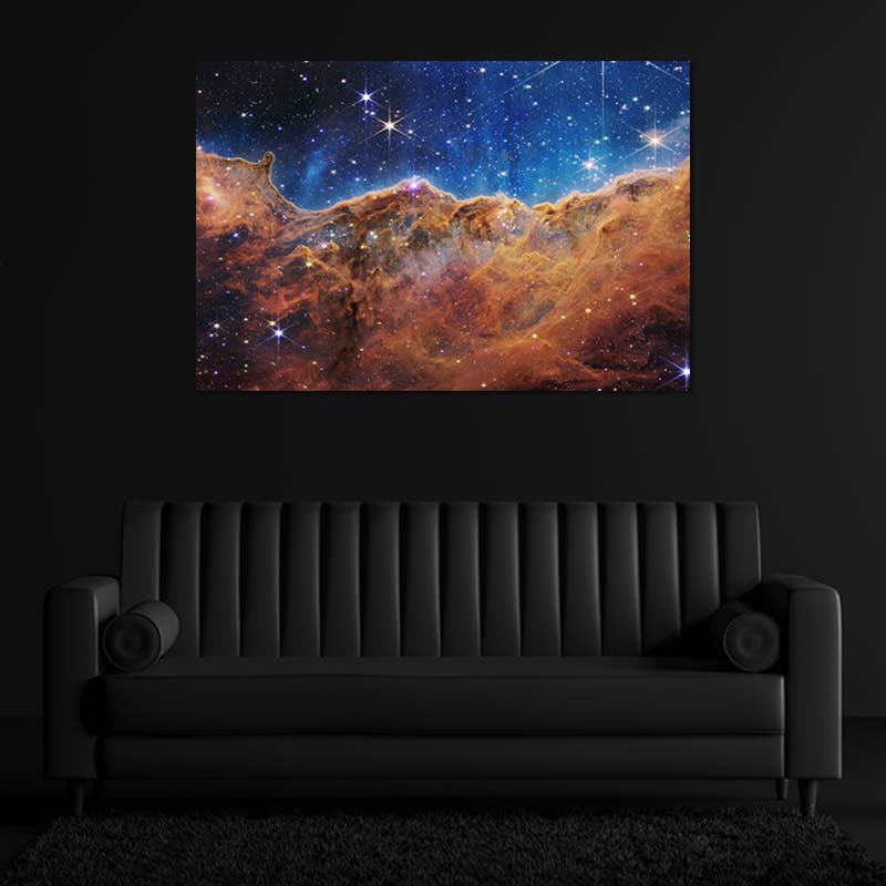 Tableau sur toile de la Nébuleuse de la Carène -TabloDéco.fr