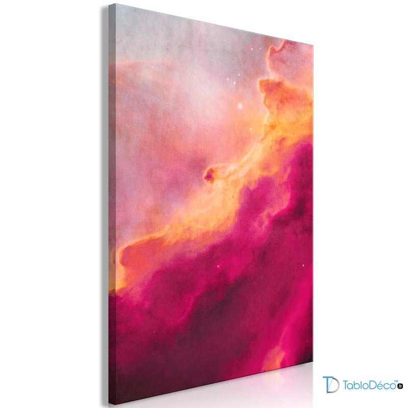 Acheter un Tableau sur toile Nébuleuse Rosée - TabloDéco.fr