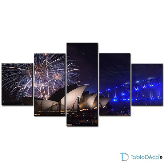 Toile imprimée l'Opéra de Sydney