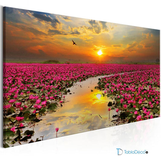 Acheter un Tableau Panorama de Fleurs - TabloDéco.fr