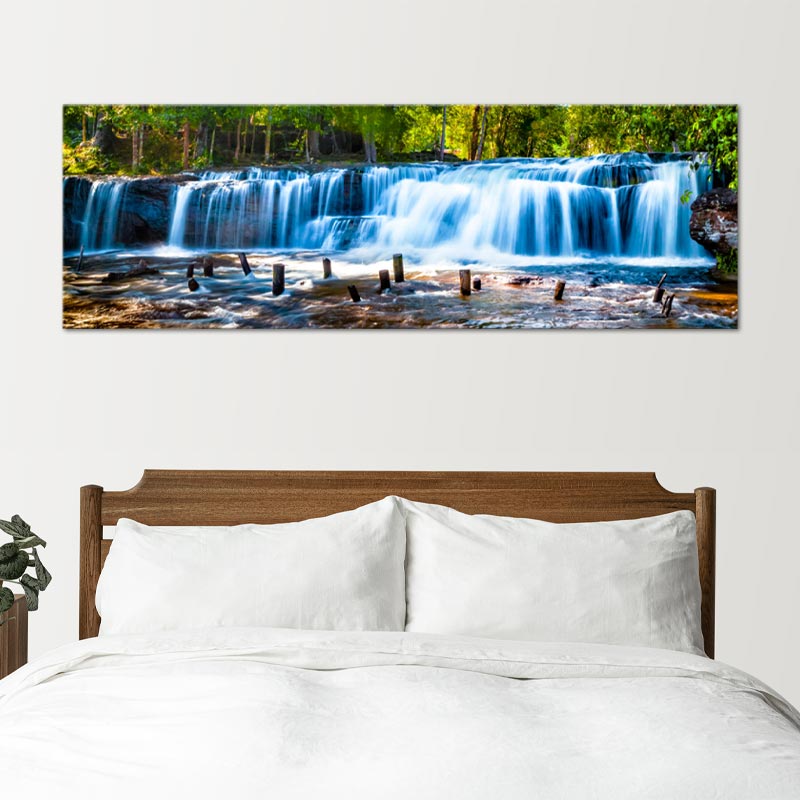 Tableau Panoramique Cascade - TabloDéco.fr