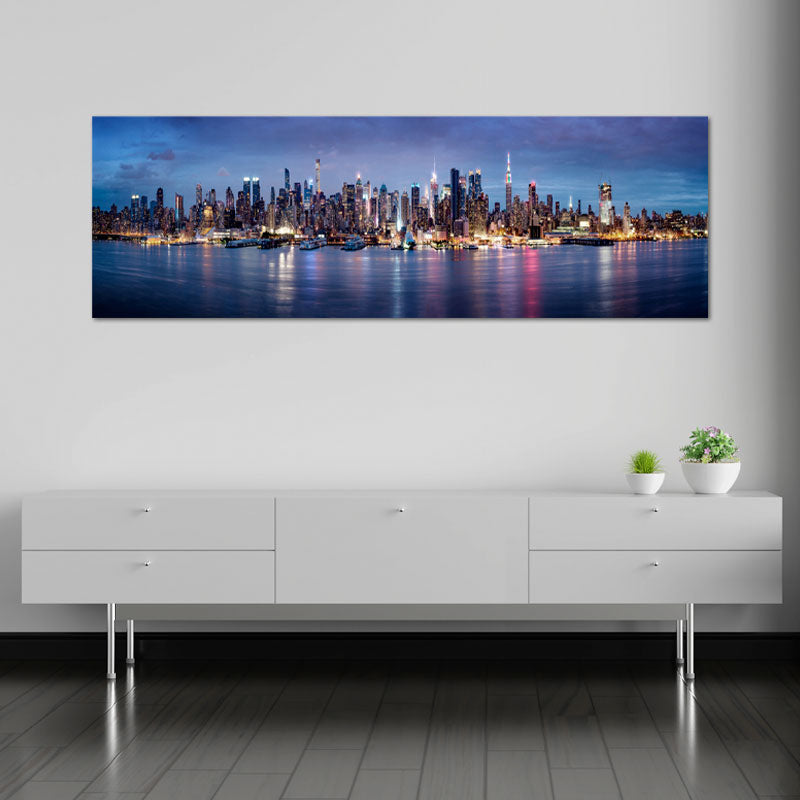 Tableau Panoramique XXL de New York - TabloDéco.fr