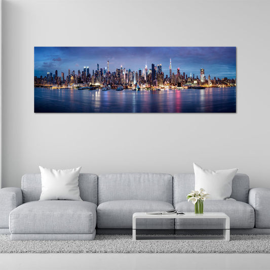 Toile décorative Panoramique XXL de New York - TabloDéco.fr