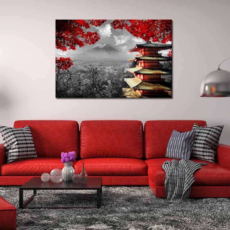 Tableau Paysage Asiatique