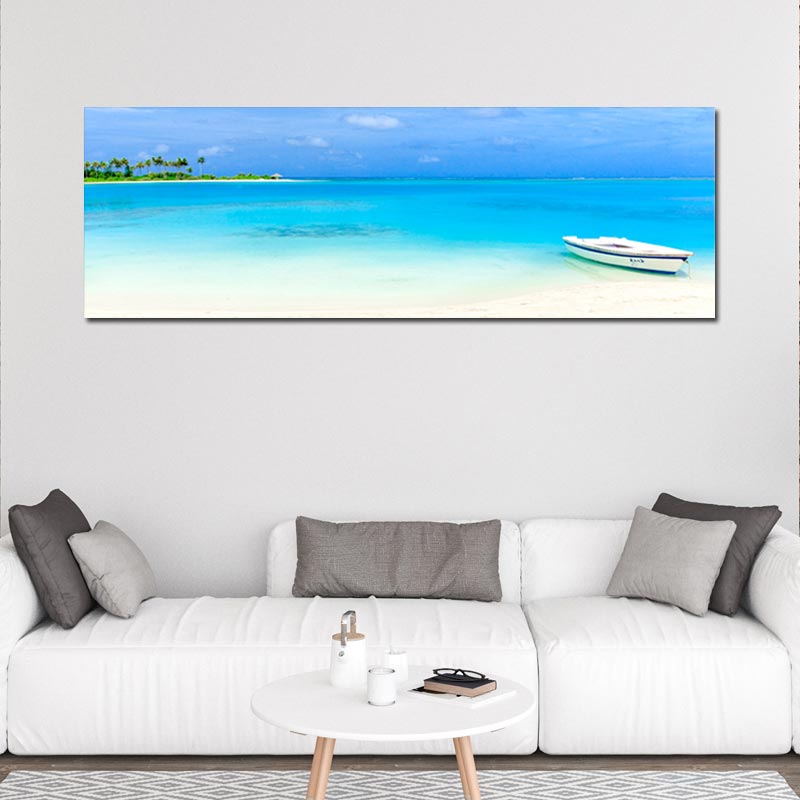Tableau Panoramique Paysage Paradisiaque