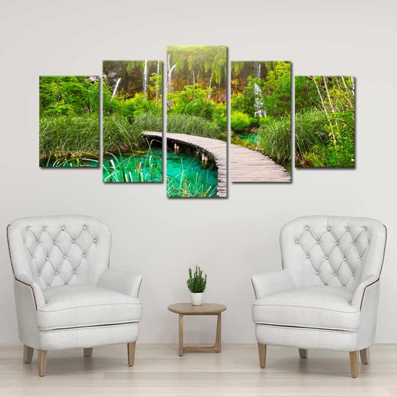 Tableau décoratif Paysage Ponton