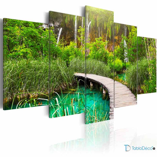 Tableau Paysage Ponton