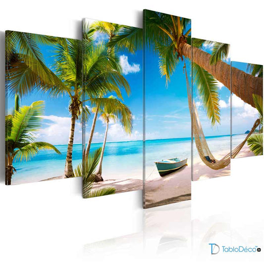 Tableau sur toile Paysage Tropical