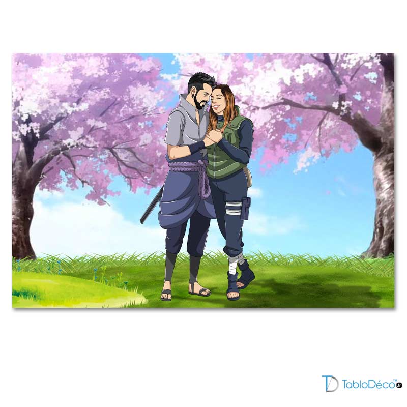 Tableau Personnalisé univers Naruto