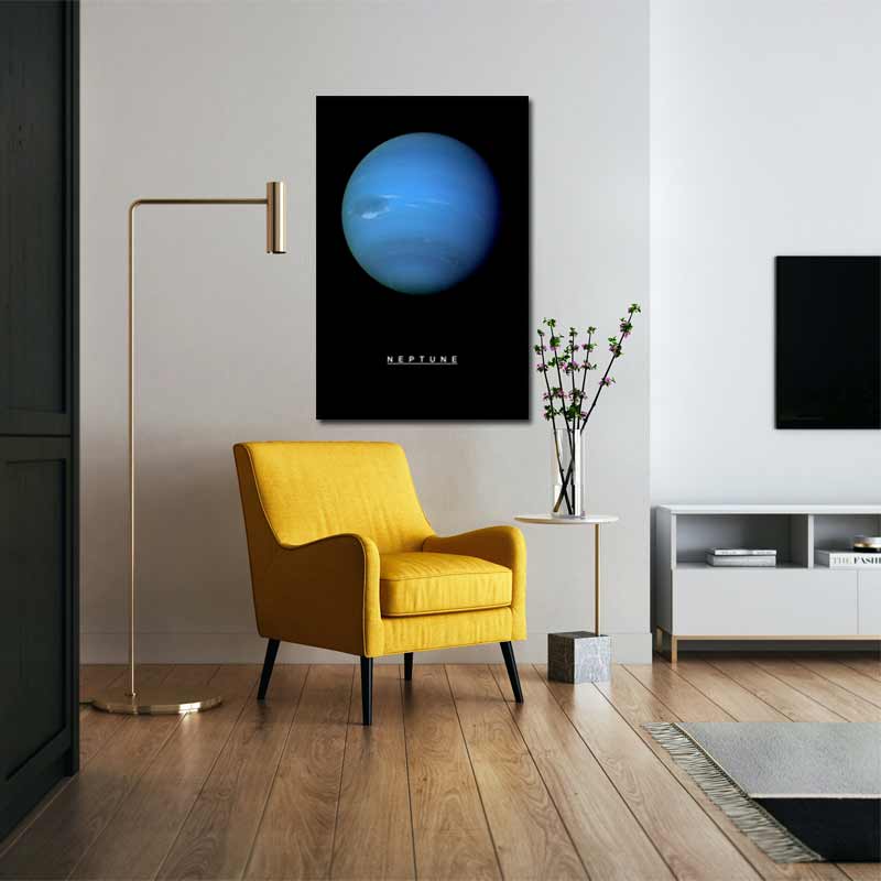 Tableau Décoratif de la Planète Neptune - TabloDéco.fr