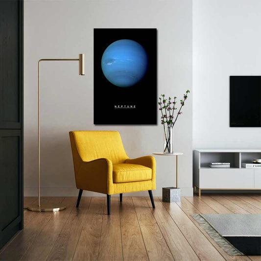 Tableau Décoratif de la Planète Neptune - TabloDéco.fr
