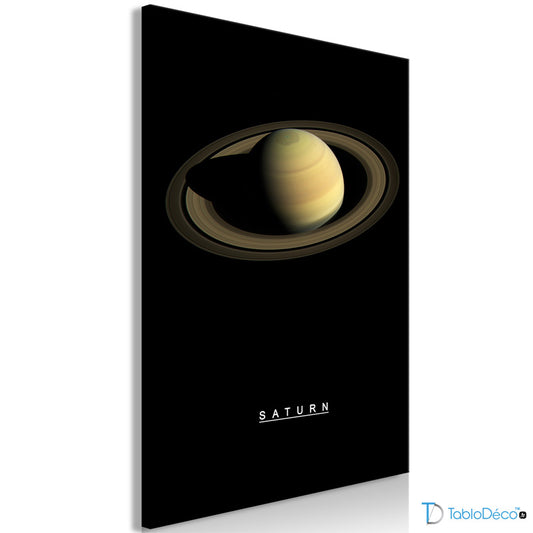 Acheter un Tableau sur toile de la Planète Saturne - TabloDéco.fr