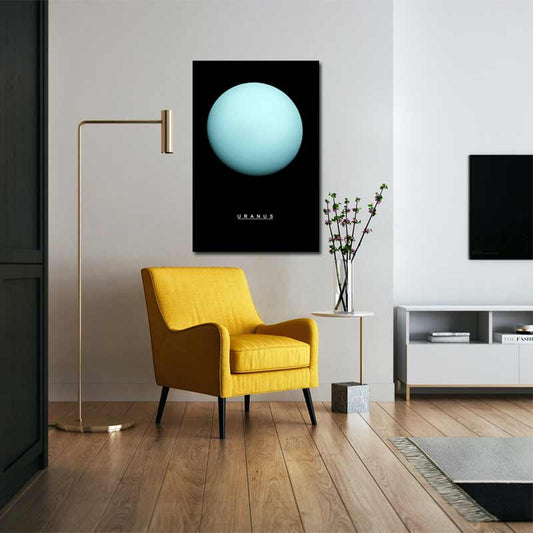 Tableau Décoratif de la Planète Uranus - TabloDéco.fr