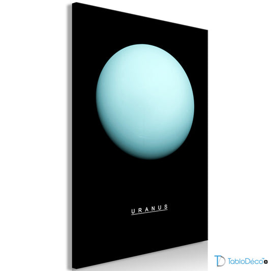 Acheter un Tableau sur toile de la Planète Uranus - TabloDéco.fr