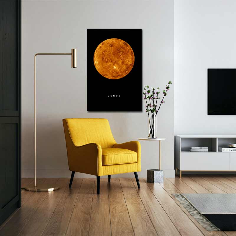 Tableau Décoratif de la Planète Vénus - TabloDéco.fr