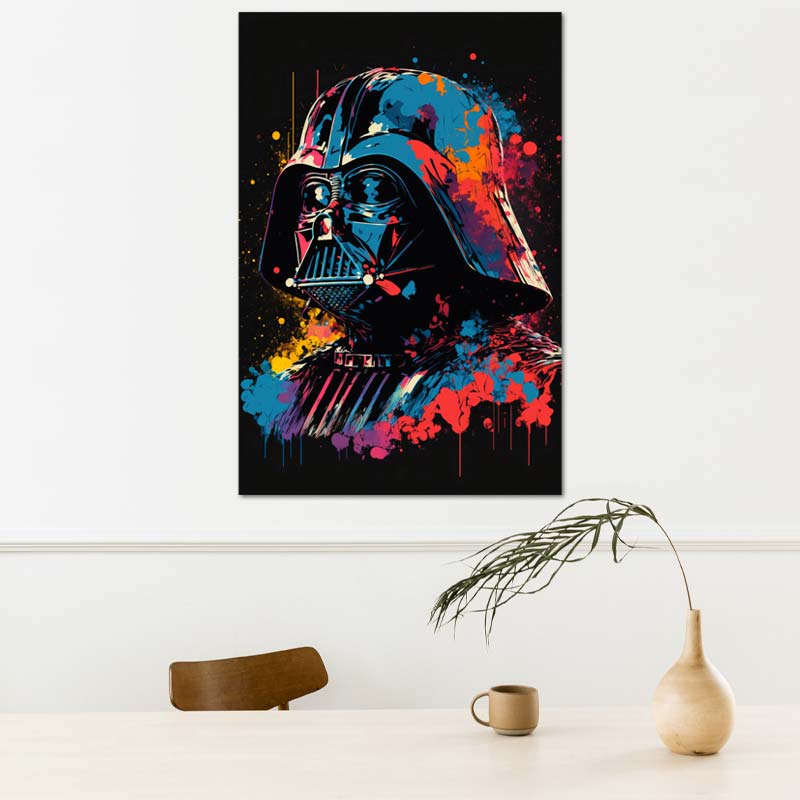  Dark Vador Star Wars style Pop Art sur toile - TabloDéco.fr