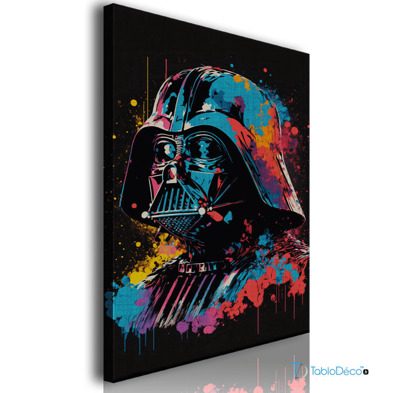 Acheter un Tableau Dark Vador de style Pop Art - TabloDéco.fr