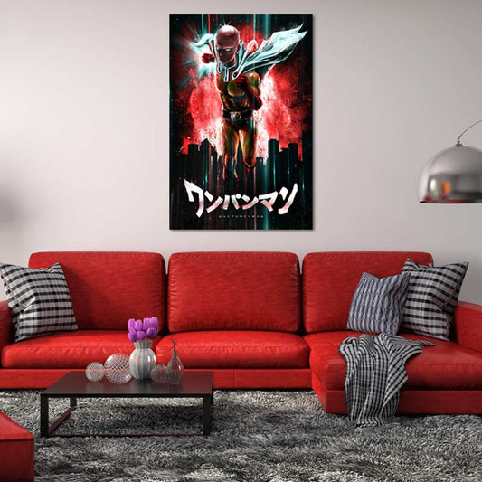 Tableau Poster Manga One Punch Man