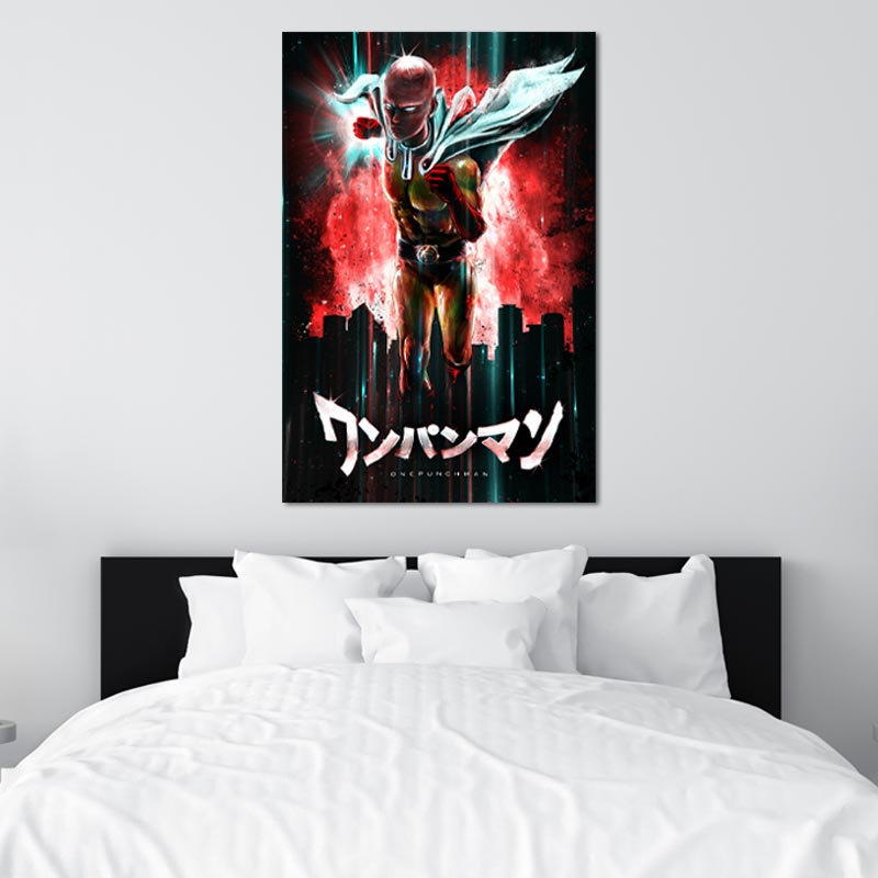 Tableau de décoration Poster inspiré de One Punch Man