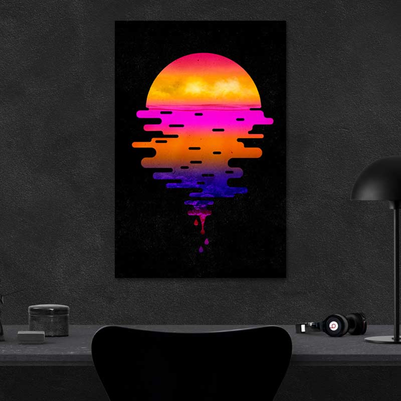 Tableau déco Réflexion Stellaire