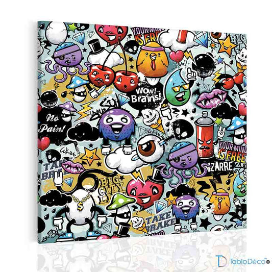 Tableau Street Art Original