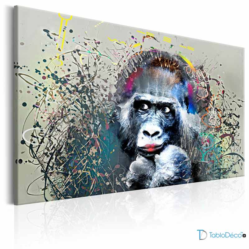 Tableau Street Art Singe