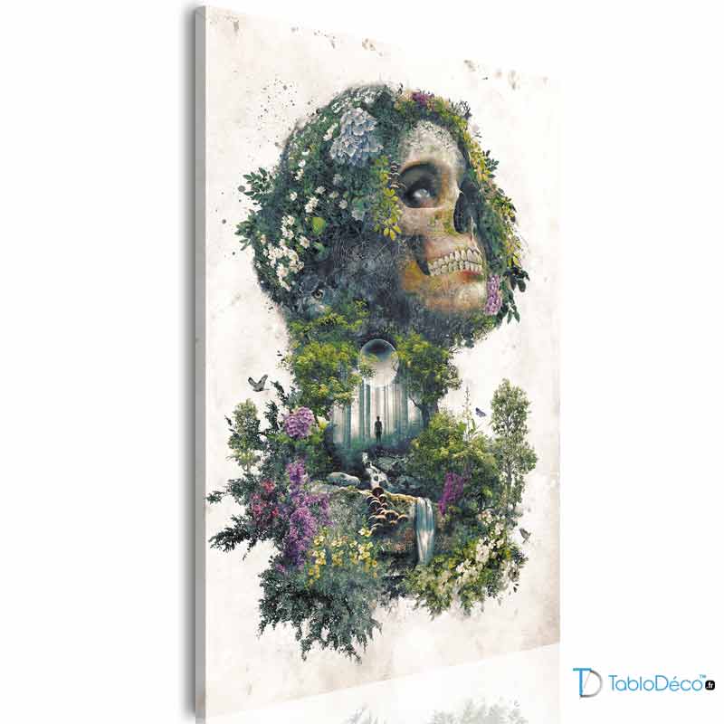 Acheter un Tableau Tête de Mort Art