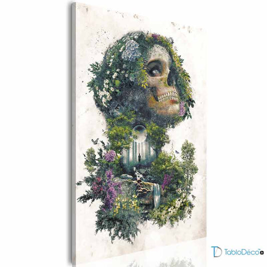 Acheter un Tableau Tête de Mort Art