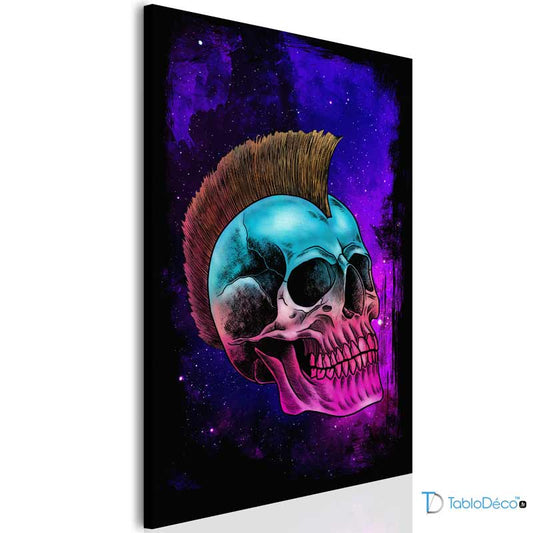 Acheter un Tableau Tête de Mort Couleurs